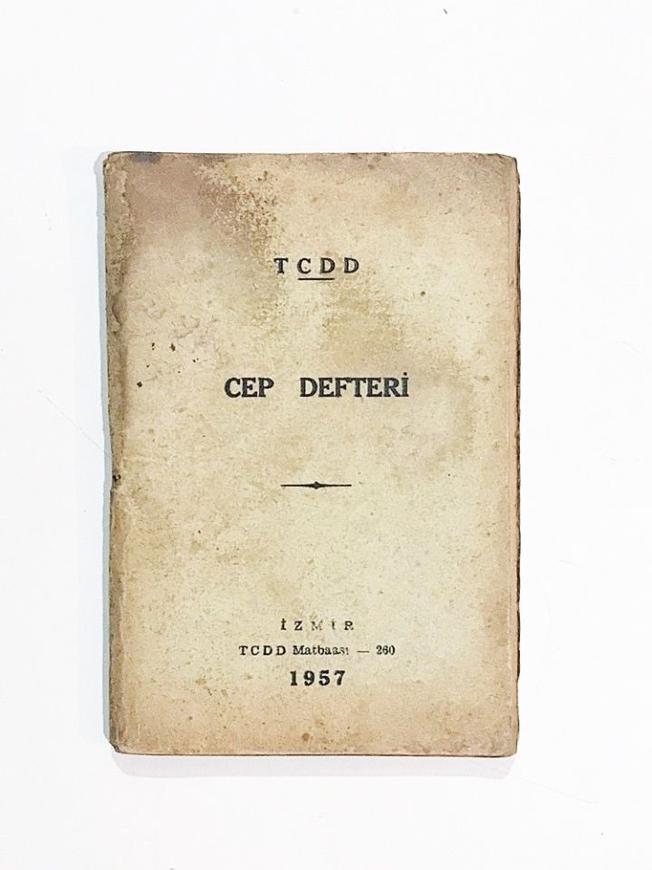 Cep Defteri / TCDD 1957 (İçi yazısız)