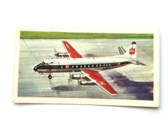 Vickers Viscount - History of Aviation / Brooke Bond Çay Kartı