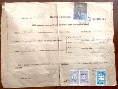1946 tarihli. Ruhsat, Tezkeresi - Albert VUCCİNO