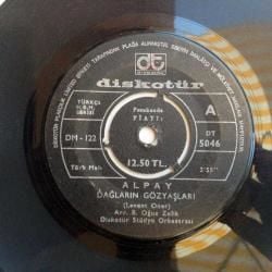 Dağların Gözyaşları - Ağa Düşmüş Kadın - Alpay / 45'lik Plak