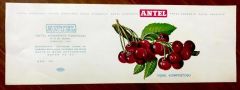 Vişne Kompostosu / Antel Konserve Fabrikası - 11x30 etiket - Efemera
