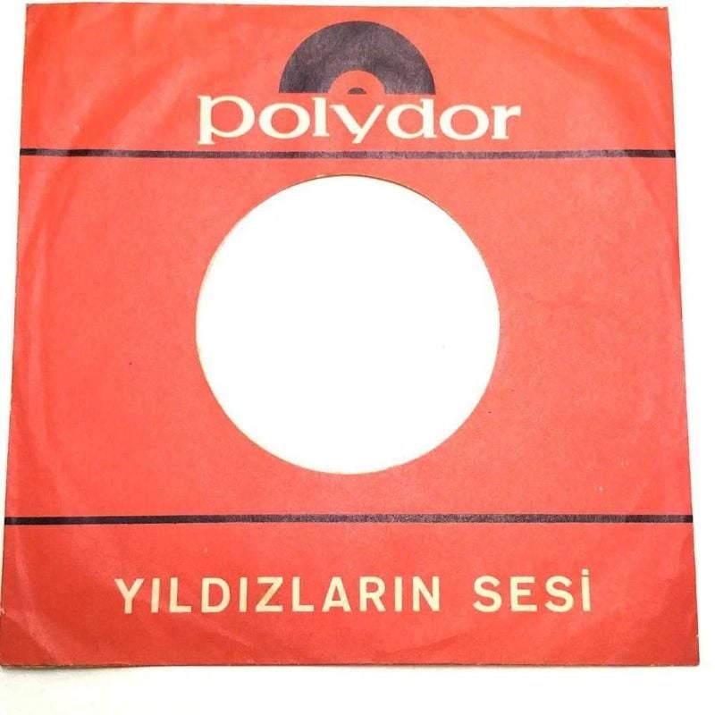 Polydor plak / Yıldızların sesi / 45'lik plak kapağı