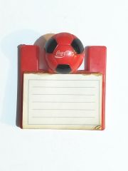 Coca Cola - Futbol temalı, magnet notluk