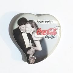 Coca Cola light  - Işığını yansıt / Kalp formlu açacak