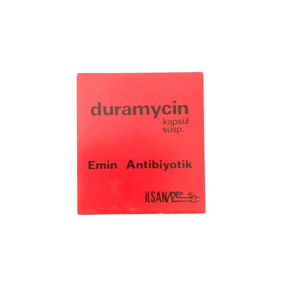 Duramycin - İlsan İlaç / Eski kibrit