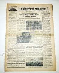 Hakimiyeti Milliye gazetesi, 23 Nisan 1934 23 Nisan gazeteleri Kızılay, Kumbara, - Efemera