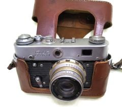 Fed 3 Sovyet dönemi fotoğraf makinesi - HALİYLE
