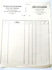 Hacı Mustafa efendi zade Ömer muammer - Osmanlıca fatura