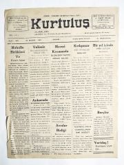 Manisa Kurtuluş Gazetesi 24 Mayıs 1942 - Eski Gazete