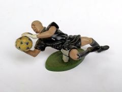 Fabien BARTHEZ / Fransız kaleci - Metal Futbolcu Figür