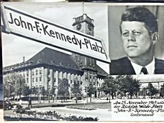John F. Kennedy Platz Berlin - Kartpostal
