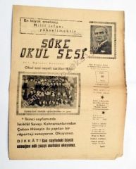 Söke Okul Sesi gazetesi, 1 Şubat 1960 - Efemera