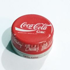 Coca Cola Yaşam budur işte - Kullanılmamış kapak (Şişeye kapatılmamıştır.)