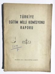 Türkiye Milli Eğitim Komisyonu Raporu 1960 / Kitap