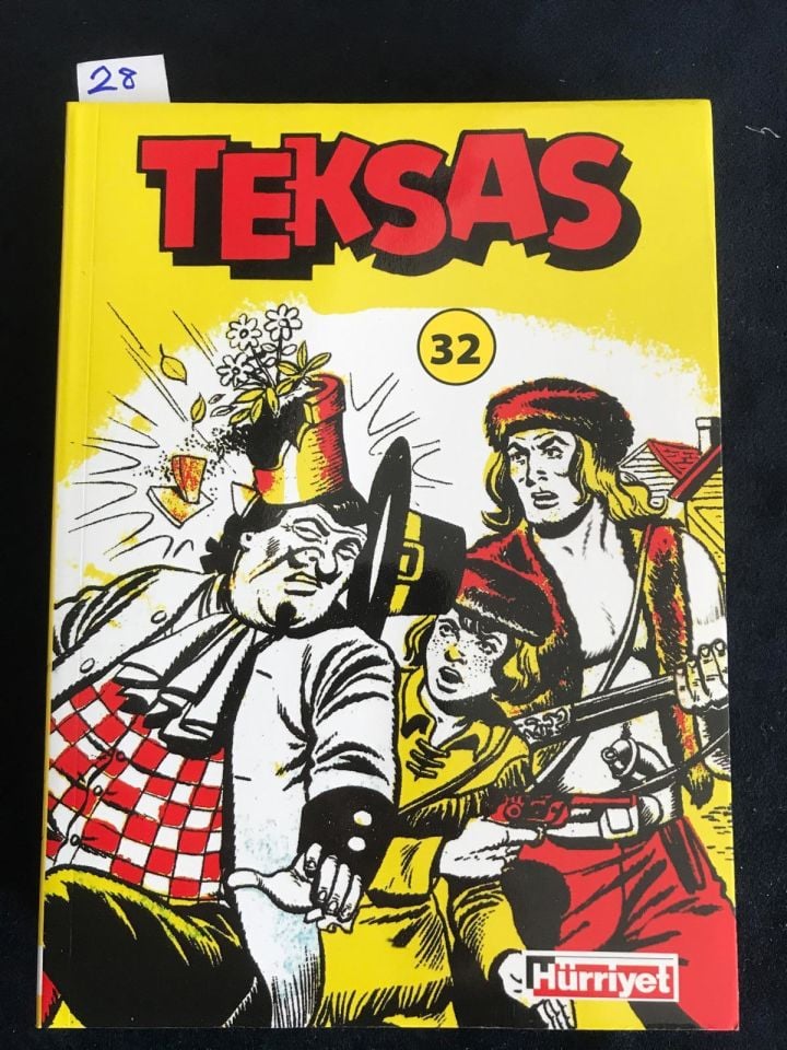 Teksas Sayı:32 Sırt no:64 - Hürriyet yayınları