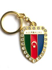 Azerbaijan / Azerbaycan - Bayrak anahtarlık