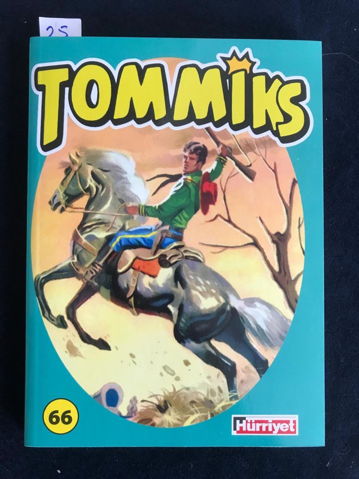 Tommiks Sayı:66 Sırt no:130 - Hürriyet yayınları