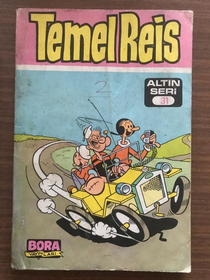 Temel Reis Altın Seri 31 - Bora Yayınları / Çizgi roman