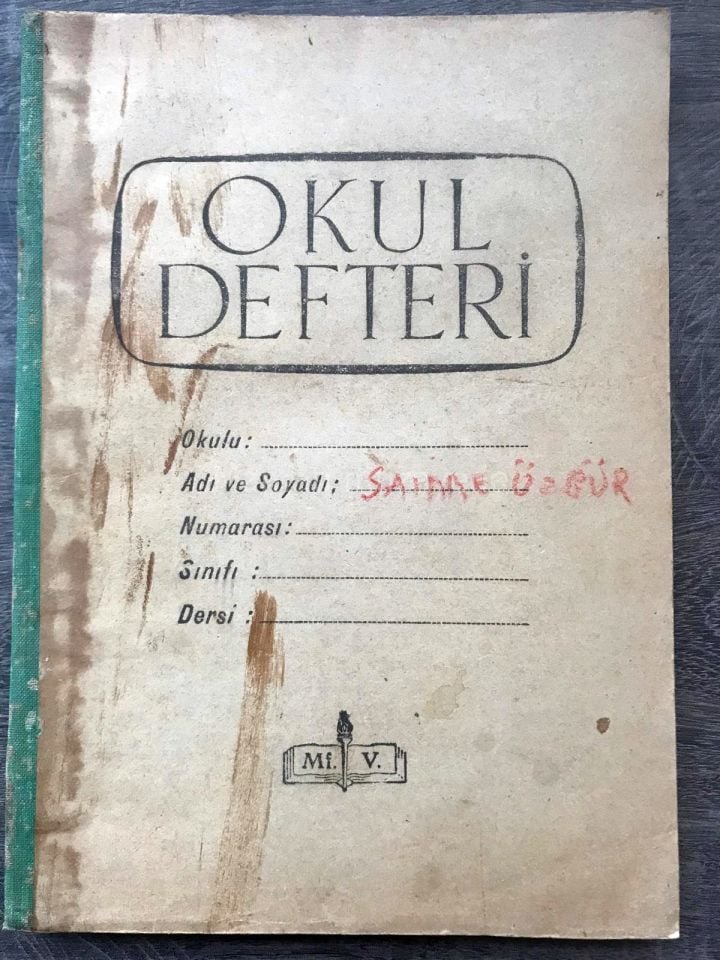 Türkiye İş Bankası, reklamlı Okul defteri - İçi boş