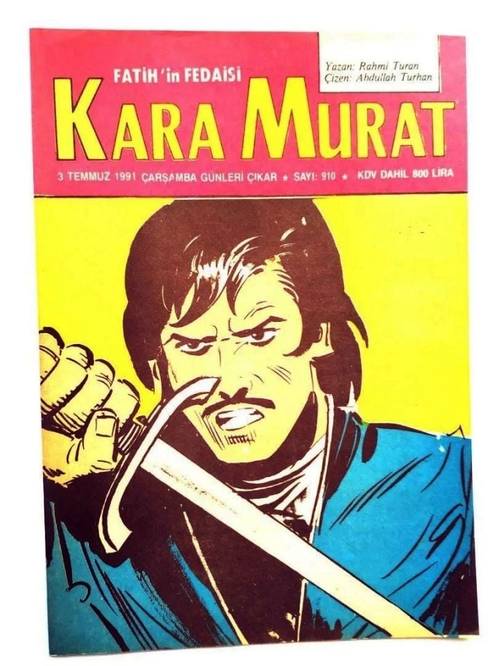 Fatih'in fedaisi Kara Murat - Sayı: 910 / Çizgi roman