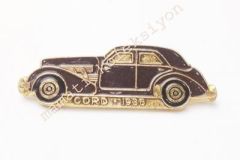 Cord 1936 - Rozet  1.5x4.5 cm -