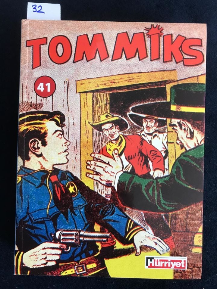 Tommiks Sayı:41 - Hürriyet yayınları