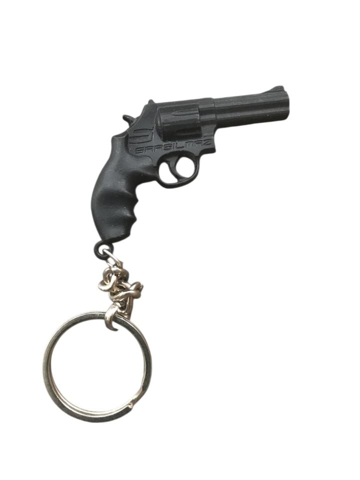 Sarsılmaz Tabanca Formlu Anahtarlık - (Siyah)