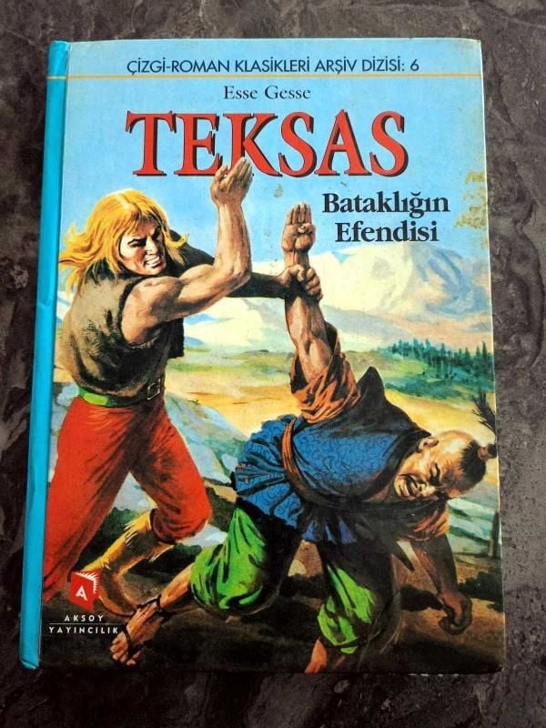 Teksas - Bataklığın efendisi - Çizgi roman klasikleri arşiv dizisi : 6 - Aksoy yayıncılık
