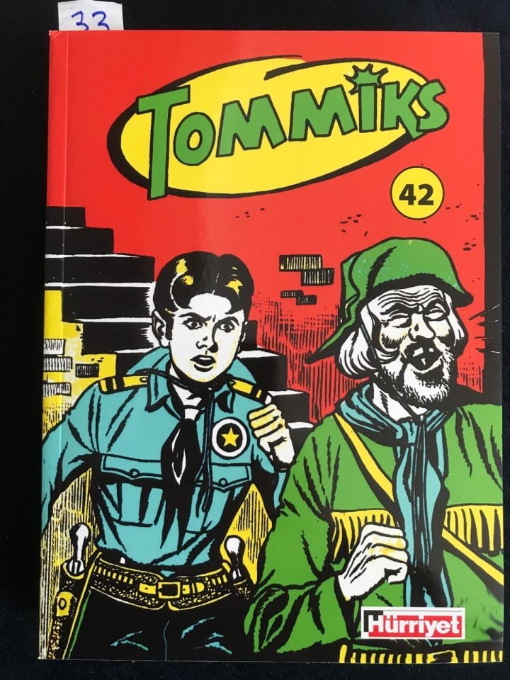 Tommiks Sayı:42 - Hürriyet yayınları