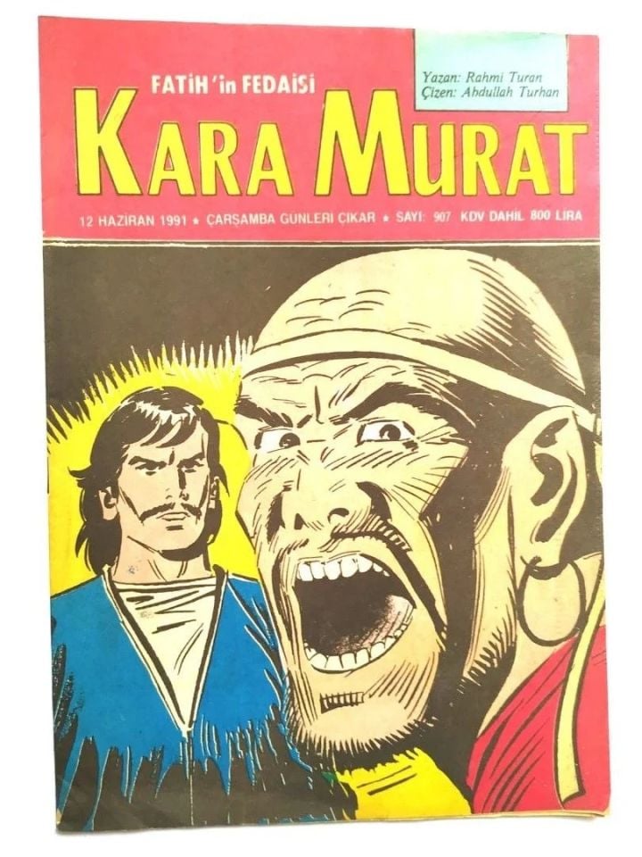 Fatih'in fedaisi Kara Murat - Sayı: 907 / Çizgi roman