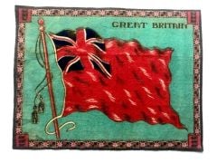 Great Britain - 1910'lar Tütün promosyonu, 20X26 kumaş bayrak