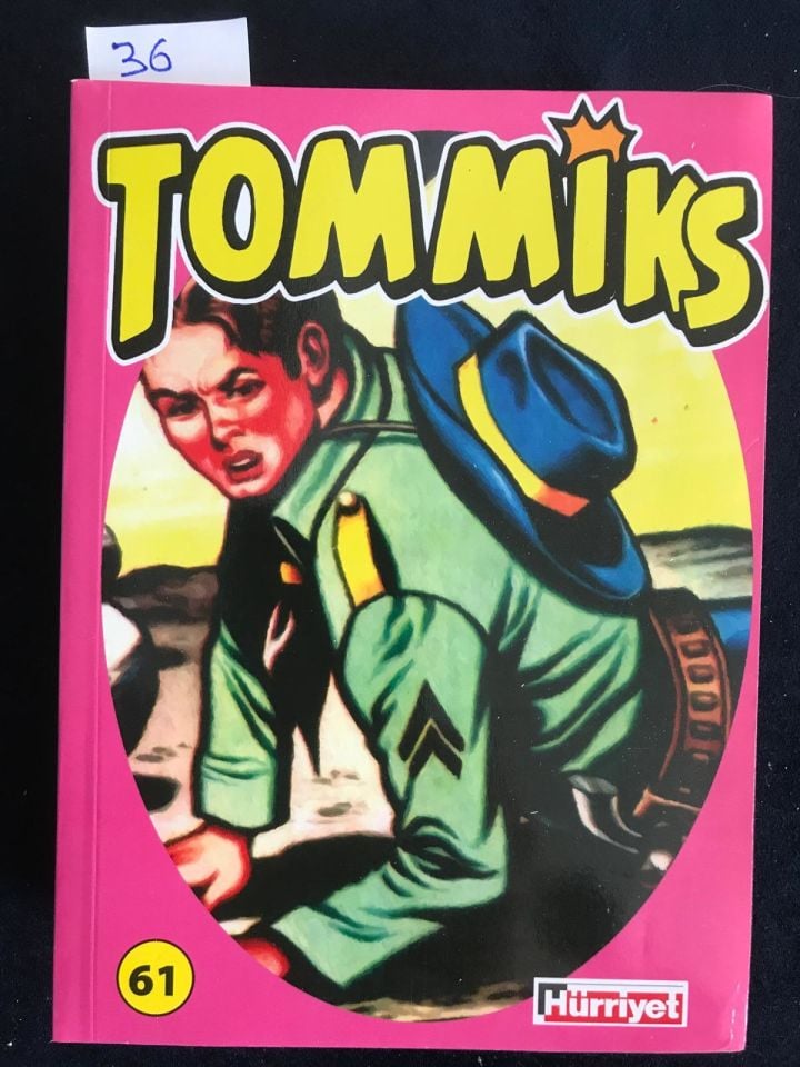 Tommiks Sayı:61- Hürriyet yayınları