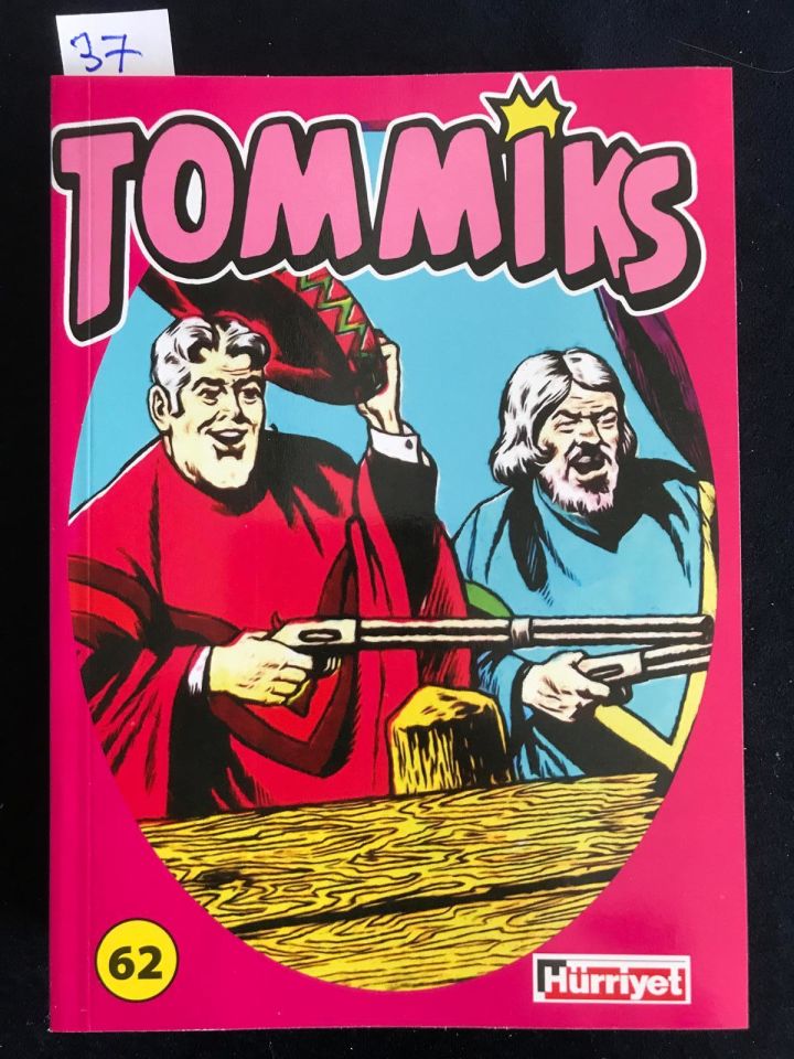 Tommiks Sayı:62 - Hürriyet yayınları
