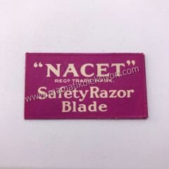 Nacet Safety Razor Blade Jilet Eski Jilet,Old Blade,Razor