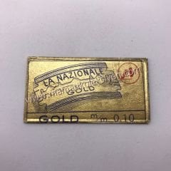 Ta Nazionale Gold Jilet Eski Jilet,Old Blade,Razor
