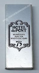 Hotel duPont, kibrit Otel kibritleri