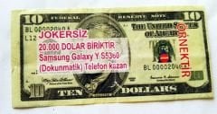 10 Dollars - Jokersiz 2000 Dolar biriktir  Samsung Galaxy Y