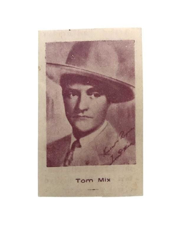 Tom MİX / Çikolata kartı