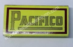 Pacifico restaurant London, kibrit