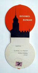 İstanbul Bankası Bayram tebriği - Efemera