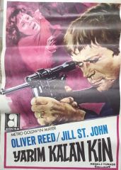 Yarım kalan kin / Oliver REED - Film afişi