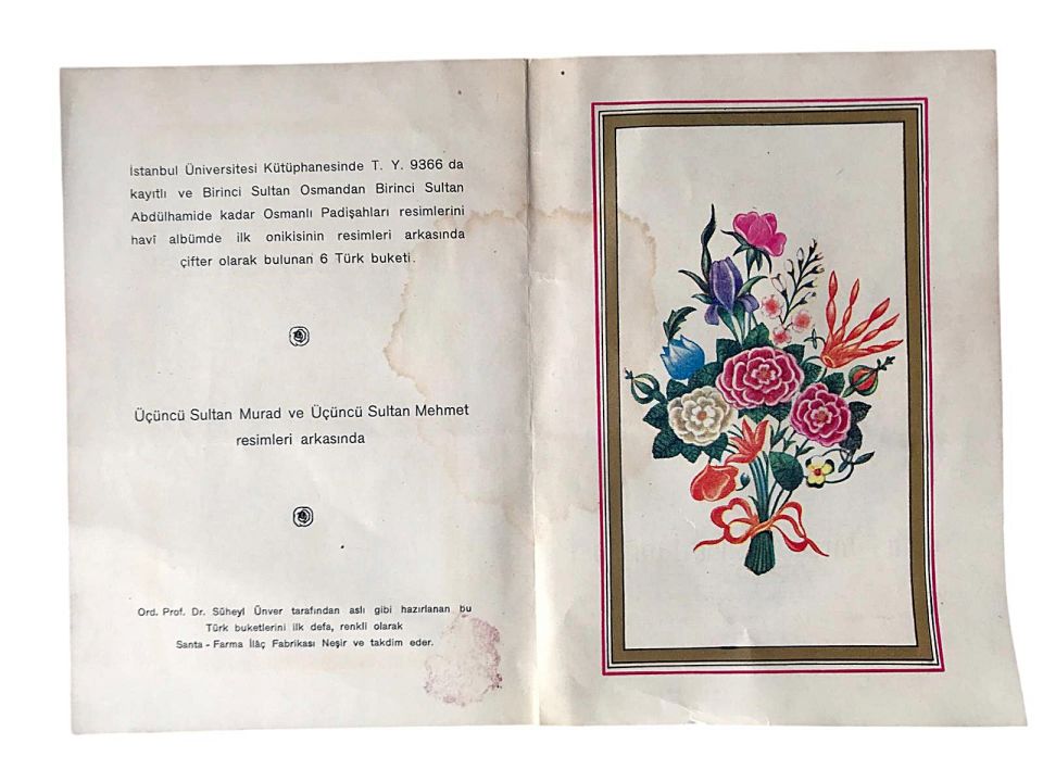 Türk Buketleri - Süheyl ÜNVER / Santa Farma İlaç Fabrikası