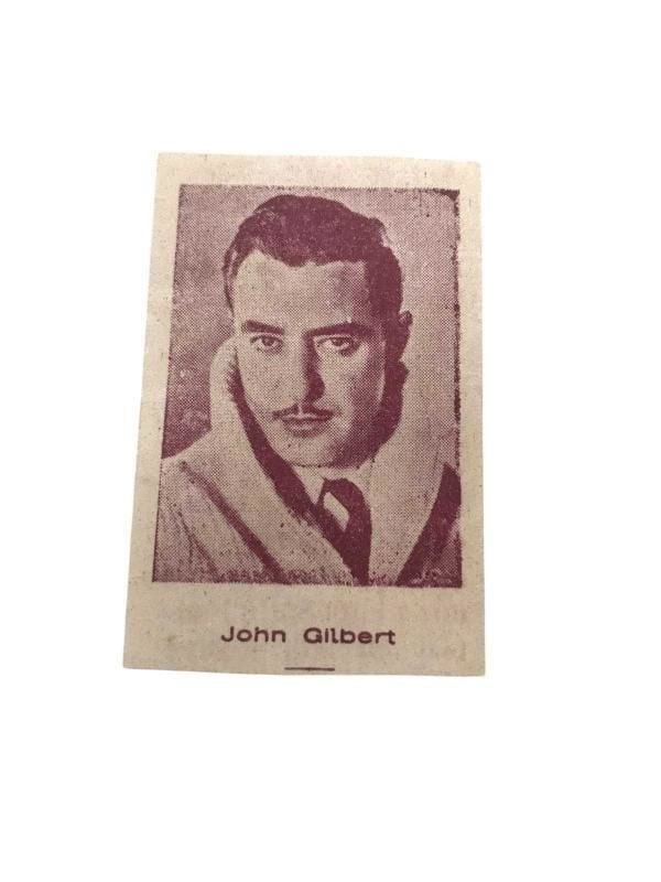 John GILBERT / Çikolata kartı
