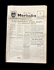 Bodrum'un gazetesi Merhaba - 13 Şubat 1987