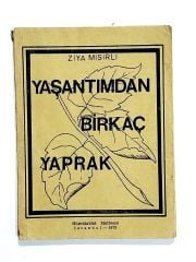 Yaşantımdan Birkaç Yaprak - Ziya MISIRLI - Kitap