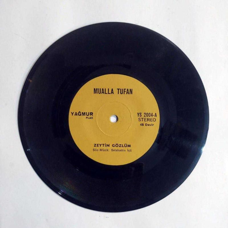 Zeytin gözlüm - Hayat harcadın beni /  Mualla TUFAN - 45'lik Plak