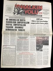 Halkın Yolu Gazetesi - 27 Kasım1978