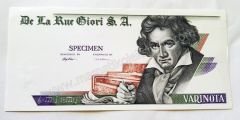 De La Rue Giori S. A. Varinota Müzik Temalı, Beethoven Şaka - Reklam Parası