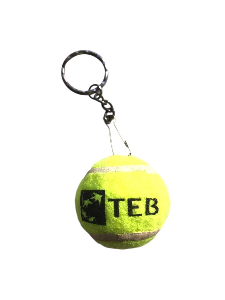 Türkiye Ekonomi Bankası TEB / Tenis topu anahtarlık (Haliyle)