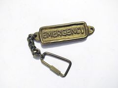 Emergency - Pirinç Anahtarlık